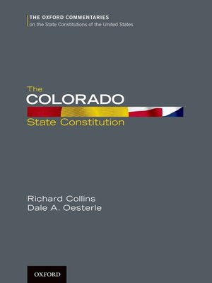 cover image of The Colorado State Constitution